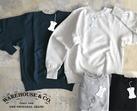 WAREHOUSEウエアハウス スウェット 483 無地　リバーズスウェット