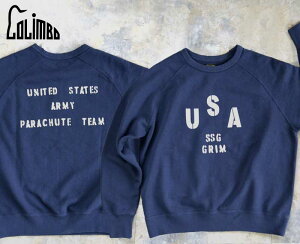 COLIMBO/�R�����{ ZB-0403 Lagergeld Sweat Raglan Sweat�@�yUSA SSG�z