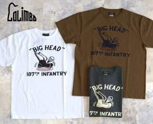 COLIMBO�R�����{ Norwalk Cotton Tee BIG HEAD RAKKASANS �y�r�b�O�w�b�h�E���b�J�T���Y�zZB-0415