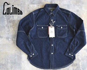 COLIMBO �R�����{ Hillhead Work Shirt/ Plain=10oz Denim=�q���w�b�h���[�N�V���c