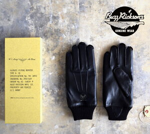 Buzz Ricksons(�o�Y���N�\���Y) WILLIAM GIBSON COLLECTION BLACK A-10 GLOVE