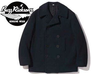 Buzz Ricksons(�o�Y���N�\���Y)�t���C�g�W���P�b�g BR11554 PEA COAT �gNAVAL CLOTHING FACTORY�h