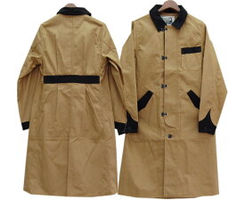 DAPPER'Sダッパーズ コート　Classical Front Hook Engineers Coat LOT1237(KHAKI BEIGE/BLACK)