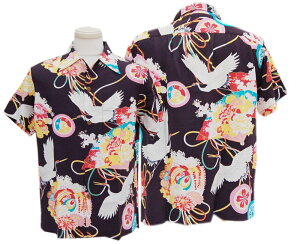 2021 SunSurf Special Edition HAWIIAN SHIRT SS38679�hTHE CRY CRANE�h�i119�FBLACK�j