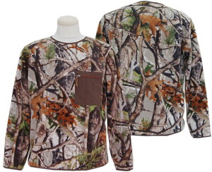 COLIMBO�R�����{ �t���[�X 0431 SANBORN CREW SWEATER TREE CAMO(���A���c���[)