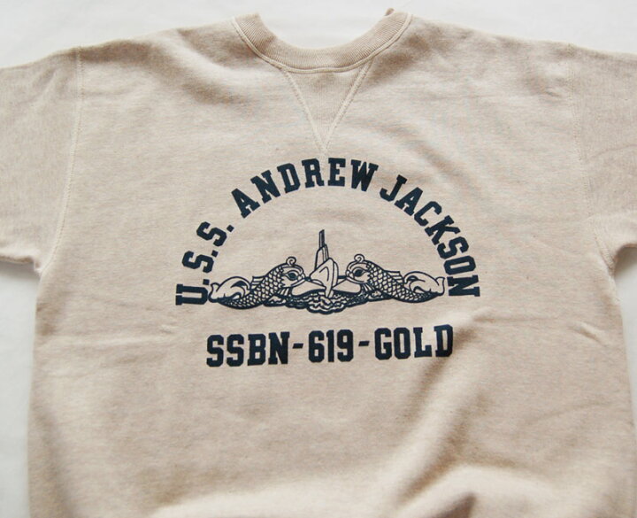 楽天市場】WAREHOUSE ウエアハウス スウェット 401 U.S.S.ANDREW 
