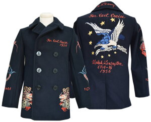 Buzz Rickson's(oYN\Y)BR15350 SUKA PEA COAT30th ANNIVERSARY MODEL USS LEXINTON CVA-16