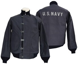 WAREHOUSEウエアハウス アウター 2208 U.S.NAVY 6HOOK DECK JACKET BLOOD CHIT NAVY BLUE (NXss 23181)