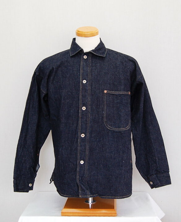 楽天市場】WAREHOUSEウエアハウス デニムシャツ 2212 OPEN FRONT 