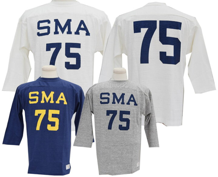楽天市場】WAREHOUSEウエアハウス 4063 7分袖フットボールTEE SMA