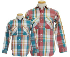 WAREHOUSE ウエアハウス 長袖シャツ 3057 FLANNEL SHIRTS C柄 2013