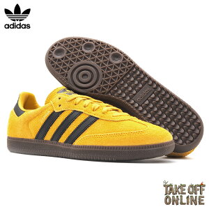 ADIDAS SAMBA OG EQT YELLOW/CORE BLACK/GUM IH4385 �A�f�B�_�X �T���o OG �C�G���[ �����Y