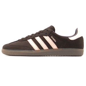ADIDAS SAMBA OG AURORA COFFEE/SANDY PINK/FTWR WHITE IH9166 �A�f�B�_�X �T���o OG �I�[���� �R�[�q�[/�T���f�B�[ �s���N/�z���C�g ���f�B�[�X �����Y
