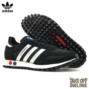 ADIDAS LA TRAINER OG CORE BLACK/SILVER METALLIC/OFF WHITE KJ4381 �A�f�B�_�X LA�g���[�i�[ OG �u���b�N �����Y