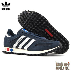 ADIDAS LA TRAINER OG LEGEND INK/SILVER METALLIC/OFF WHITE KJ4382 �A�f�B�_�X LA�g���[�i�[ OG �l�C�r�[ �����Y