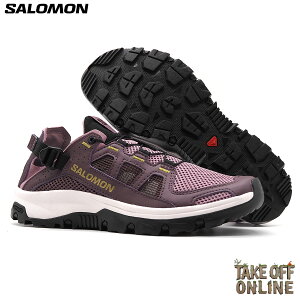 SALOMON TECHAMPHIBIAN 5 W DUSKY ORCHID/HUCKLEBERRY/WILLOW L49224700 �T������ �e�b�N�A���t�B�r�A�� 5 �E�B�����Y ���f�B�[�X �E�H�[�^�[ �V���[�Y