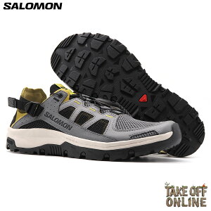 SALOMON TECHAMPHIBIAN 5 CASTLEROCK/WILLOW/BLACK L49227700 �T������ �e�b�N�A���t�B�r�A�� 5 �L���b�X�����b�N/�E�B���E/�u���b�N �����Y �E�H�[�^�[ �V���[�Y