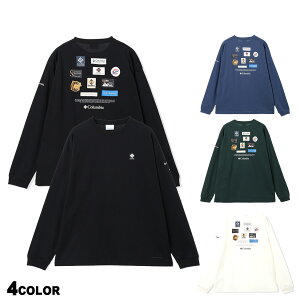 �y���������}���\���|�C���g5�{!�zColumbia STUCK BROOK GRAPHIC L/S TEE pg4837 �R�����r�A �X�^�b�N�u���b�N�O���t�B�b�N�����O�X���[�uT�V���c 4�J���[ ���b�s���O�s���i