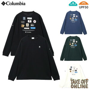 �y���Ԍ�����ʉ��i�zColumbia STUCK BROOK GRAPHIC L/S TEE pg4837 �R�����r�A �X�^�b�N�u���b�N�O���t�B�b�N�����O�X���[�uT�V���c 4�J���[ ���b�s���O�s���i