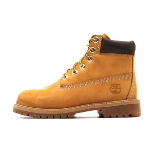 TIMBERLAND JUNIOR 6INCH PREMIUM WATERPROOF BOOTS YELLOW WHEAT 12909 �e�B���o�[�����h �W���j�A 6�C���` �v���~�A�� �E�H�[�^�[�v���[�t �u�[�c �E�B�[�g