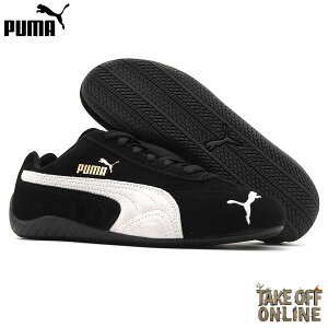 PUMA SPEEDCAT OG PUMA BLACK-PUMA WHITE 398846-01 �v�[�} ���j�Z�b�N�X �X�s�[�h�L���b�g OG �X�j�[�J�[ �u���b�N ���f�B�[�X