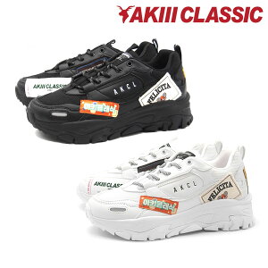 AKC-0091 AKIII CLASSIC URBAN TRACKER WAPPEN BLACK,WHITE �A�L�N���V�b�N �A�[�o���g���b�J�[ ���b�y�� �u���b�N,�z���C�g