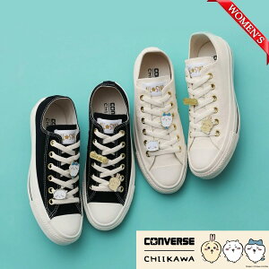 CONVERSE x �������� ALL STAR GD OX / CHIIKAWA 1se576(31315230) 1se577(31315231) 2�J���[ �R���o�[�X �I�[���X�^�[ GD OX / �������� �u���b�N,�z���C�g ���f�B�[�X