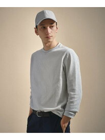 【SALE／50%OFF】千鳥柄 ストレッチ プルオーバー TAKEO KIKUCHI タケオキクチ トップス カットソー・Tシャツ オレンジ ブラック【RBA_E】【送料無料】[Rakuten Fashion]