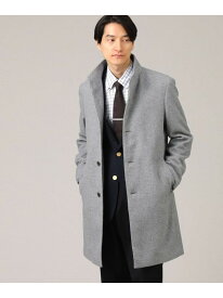 【SALE／40%OFF】【ウールカシミヤブレンド】ビーバー調 スタンドカラー コート TAKEO KIKUCHI タケオキクチ ジャケット・アウター その他のジャケット・アウター ベージュ ネイビー グレー ブラック グリーン【RBA_E】【送料無料】[Rakuten Fashion]