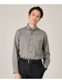 【SALE／50%OFF】【ONOFF兼用】モクロディ- ボタンダウンシャツ TAKEO KIKUCHI タケオキクチ トップス シャツ・ブラウス ネイビー ブルー グレー【RBA_E】【送料無料】[Rakuten Fashion]