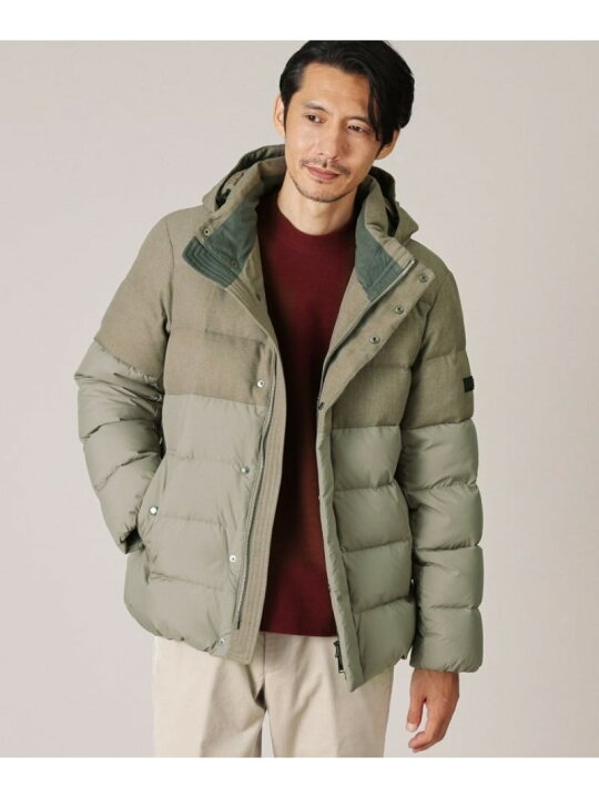 楽天市場】【SALE／57%OFF】【735フィルパワー】コンビ ダウンブルゾン 