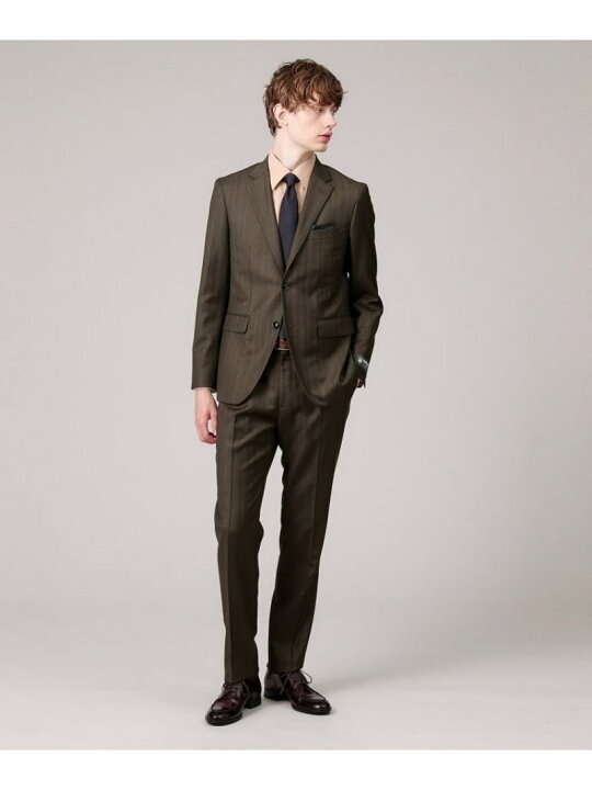 楽天市場】【SALE／55%OFF】【DORMEUIL】グレンストライプ スーツ 