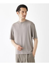 【SALE／50%OFF】【THE FLAGSHIP】メリノウール天竺Tシャツ TAKEO KIKUCHI タケオキクチ トップス カットソー・Tシャツ ブラック ネイビー【RBA_E】【送料無料】[Rakuten Fashion]