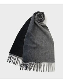 【SALE／55%OFF】【洗えるウールカシミヤ】グラデーションマフラー TAKEO KIKUCHI タケオキクチ ファッション雑貨 マフラー・ストール・ネックウォーマー ブラウン ワインレッド ブラック【RBA_E】【送料無料】[Rakuten Fashion]