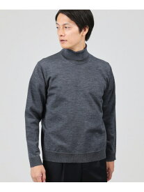 【SALE／47%OFF】【イージーケア】アンチピリング タートルネック ニット TAKEO KIKUCHI タケオキクチ トップス ニット グレー ブラック オレンジ ネイビー【RBA_E】【送料無料】[Rakuten Fashion]