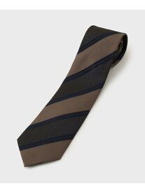 【SALE／60%OFF】【タンザワシルク】柞蚕ストライプネクタイ TAKEO KIKUCHI タケオキクチ スーツ・フォーマル ネクタイ・蝶ネクタイ ブラウン ベージュ ピンク ネイビー【RBA_E】【送料無料】[Rakuten Fashion]