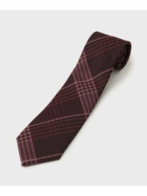 【SALE／55%OFF】エリシルク グレンプレイドネクタイ TAKEO KIKUCHI タケオキクチ スーツ・フォーマル ネクタイ・蝶ネクタイ ブラウン ピンク グリーン【RBA_E】【送料無料】[Rakuten Fashion]