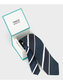【SALE／15%OFF】【BOXセット/LIMITED】ストライプネクタイ&タイバー TAKEO KIKUCHI タケオキクチ スーツ・フォーマル ネクタイ・蝶ネクタイ グリーン ブラウン レッド ネイビー【RBA_E】【送料無料】[Rakuten Fashion]