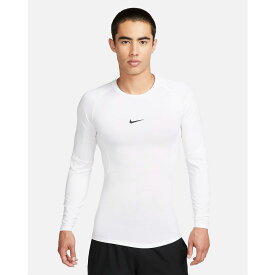 新作 ナイキ コンプレッションシャツ メンズ NIKE インナー 長袖 吸汗 速乾 ロンT Nike Pro FB7920| 大きいサイズ 有 スポーツウェア トレーニングウェア