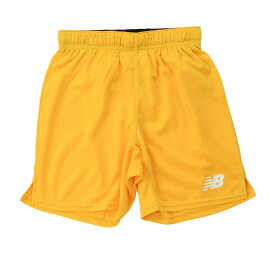 ハーフパンツ キッズ ジュニア ニューバランス スポーツ 短パン ブランド ゲームパンツ ショートパンツ 吸汗 速乾 サッカー フットサル ドライ newbalance JJSF0491 黄色 イエロー 男 女の子 スポーツウェア
