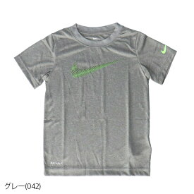 4/20-4/21 2日間限定ゲリラバーゲン SALE セール ナイキ Tシャツ 上 ジュニア NIKE 半袖 グラフィック ビッグロゴ ドライ 速乾 86F154| 男 女の子 キッズ 男の子 スポーツウェア トレーニングウェア ドライ