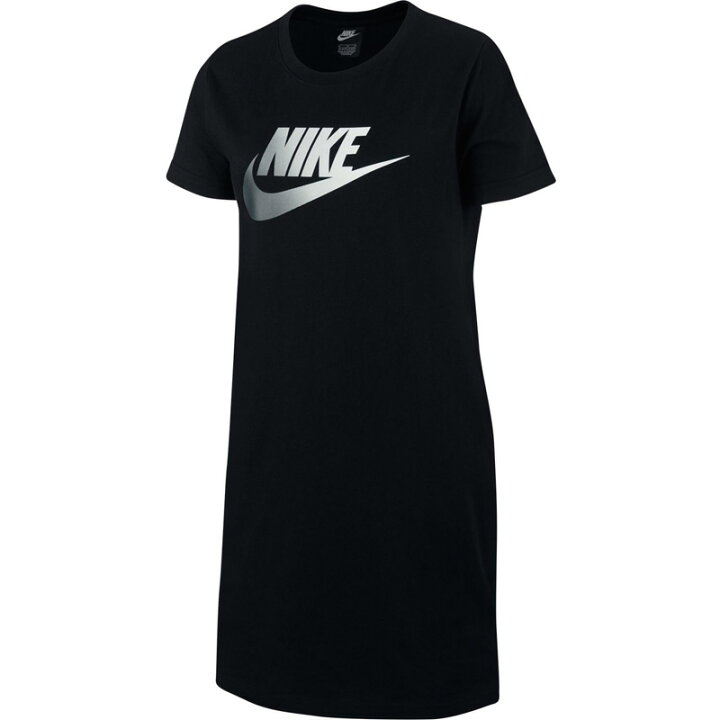 楽天市場 送料無料 ナイキ ワンピース ガールズ Nike Tシャツ ワンピ 半袖 Cj6927 Blk スポーツウェア トレーニングウェア 女の子 キッズ スポーツ おしゃれ ブランド 限定ジャージのタケスポ