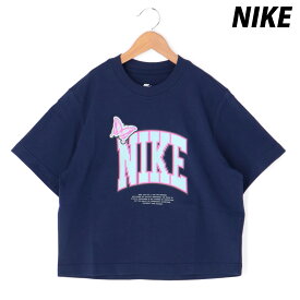 SALE セール ナイキ Tシャツ 上 ジュニア NIKE 半袖 コットン100% 綿T ガールズ ゆったり FD5371| 男 女の子 キッズ 男の子 スポーツウェア トレーニングウェア