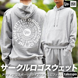 4/24-4/25 2日間限定ゲリラバーゲン SALE セール ニューエラ スウェット 上下 メンズ NEW ERA パーカー パンツ 裏毛 コットン100% バックプリント フーディ| セットアップ 上下セット 大きいサイズ 有 スポーツウェア トレーニングウェア