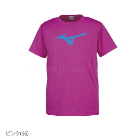 ミズノ 新作 Tシャツ 上 メンズ Mizuno 半袖 ビッグロゴ ドライ 速乾 32JA8155| 大きいサイズ 有 スポーツウェア トレーニングウェア ドライ