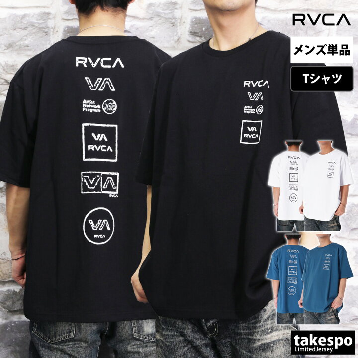 楽天市場】ルーカ Tシャツ 上 メンズ RVCA 半袖 バックプリント付き 