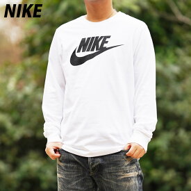 5/3-5/5 3日間限定ゲリラバーゲン SALE セール ナイキ Tシャツ 上 メンズ NIKE 長袖 コットン100% ロンT フューチュラ ビッグロゴ CI6292| 大きいサイズ 有 スポーツウェア トレーニングウェア