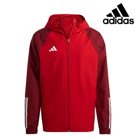 送料無料 新作 アディダス ウインドジャケット 上 メンズ adidas パーカー フルジップ サッカー はっ水 3ストライプス サイドライン フットサル TIRO23 DI376| 大きいサイズ 有 スポーツウェア トレーニングウェア