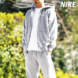 マラソン最大3000円オフクーポン有！ ナイキ セットアップ メンズ スウェット 上下 クラブフリース ブランド NIKE フード付き フーディ 裏毛 FN3885 灰色 グレー 3ds 半額以下 上下セット 大きいサイズ 有 スポーツウェア トレーニングウェア スポーツ おしゃれ あす楽