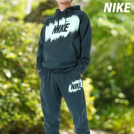 ナイキ セットアップ メンズ スウェット 上下 ブランド NIKE HV4063 フード付き フーディ パーカー ジョガーパンツ 裏起毛 緑 グリーン 新作 上下セット 大きいサイズ 有 スポーツウェア トレーニングウェア スポーツ おしゃれ あす楽